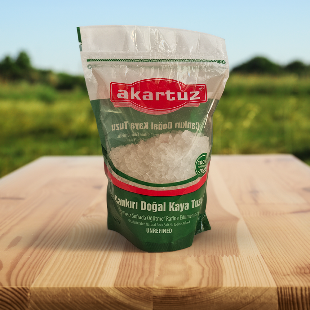 Akartuz Çankırı Doğal Kaya Tuzu 500g